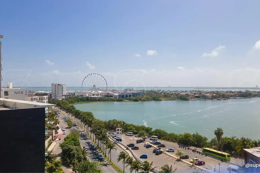 Deluxe Ocean View 3B Villa With Great Location Cancun Apartment